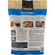 Western Premium BBQ Products Hickory BBQ Smoking Chips, 180 Cu in
