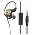 thumbnail image 2 of Pebbuoy High-Performance In-Ear Wired Headphones with Noise-Cancelling Mic HiFi Sound Comfortable Stage Monitor Earphone, 2 of 8