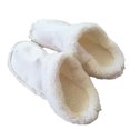 thumbnail image 1 of Avtagbara bomullsöverdrag, avtagbara och tvättbara tofflor, bomullsöverdrag, hålfoder, sammet, nya vinterplysch white white, 1 of 5