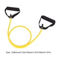 thumbnail image 3 of 4Uds. Bandas De Resistencia Con Asas Bandas Elásticas Para Ejercicios Cordón De Ejercicio (10 Lb) Amarillo, 3 of 3