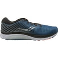thumbnail image 6 of Men's Saucony Guide 13 Running Shoe Wide Blue/Silver, 6 of 7