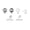 Assorted/White and Silver Kit - 72 Pieces, variant on Restaurantware-Balloonify Balloon Garland Set, 1 Party Decoration Kit - 120 Balloons, With Chain, Navy, White, & Silver Latex Balloon Arch Kit, Includes Glue Dots