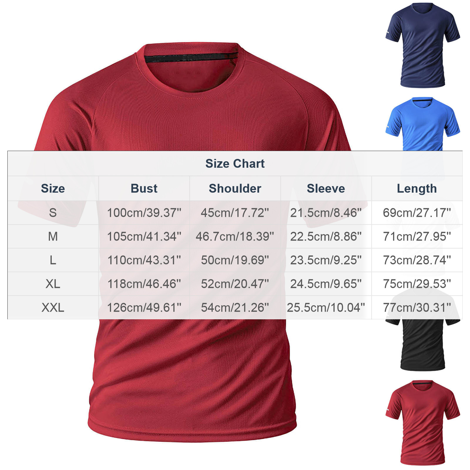 Camisetas para hombre para correr, deporte, gimnasio, secado rápido, transpirables 3