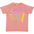 thumbnail image 3 of Inktastic Back to School Miss Talks a Lot Girls Toddler T-Shirt, 3 of 5