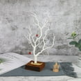 thumbnail image 3 of lixuesong Tree Jewelry Display Jewelry Stand Earring Holder Necklace Bracelet Rack Holder Wood Display Jewelry Holder, 3 of 3
