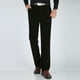 thumbnail image 1 of Pantalones largos de pana para hombre, de mediana edad, lisos, con botones, cremallera, cintura alta, bolsillos, pantalones largos de poliéster para hombre., 1 of 6