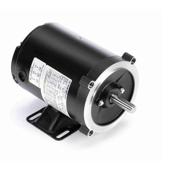 1/3 hp 1800 RPM 3-Phase 56C Frame TENV (rigid base) 230V Marathon Motor # Y502