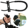 thumbnail image 5 of BLEEUS Braided Bow Sling Strap Archery Wrist Sling For (Black) Sporting Supplies (Black), 5 of 9