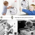 thumbnail image 4 of Cerradura de seguridad ajustable multifunción ajustable que mantiene al bebé seguro para la puerta del refrigerador del gabinete del cajón gris ANGGREK  Otros, 4 of 8
