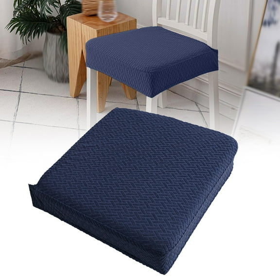 Chair Covers Cozival Water-Resistant Chair Slipcover, Removable and Machine Washable Seat Cover for Dining and Kitchen Chairs, Dining Chair Covers, D