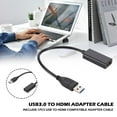 USB 3.0 to HDMI Adapter HD 1080P Video Graphics Convertor Cable Adapter ...