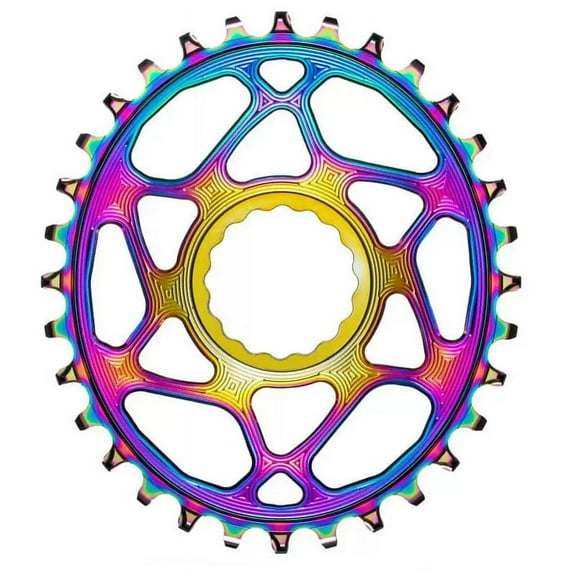 Absolute Black Oval Cinch DM Boost Chainring, 34T - PVD