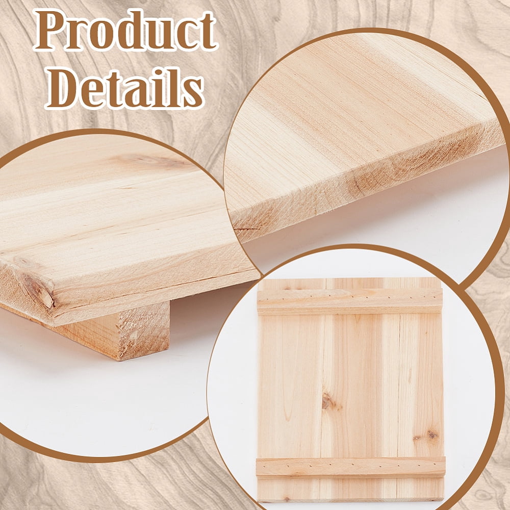 9.45x11.8 Inch Clay Board Wooden Mat Mud Board Clay Drying Board Ceramic Clay Pottery Sculpture Tool for Making Sculpting Modelling Clay Craft DIY