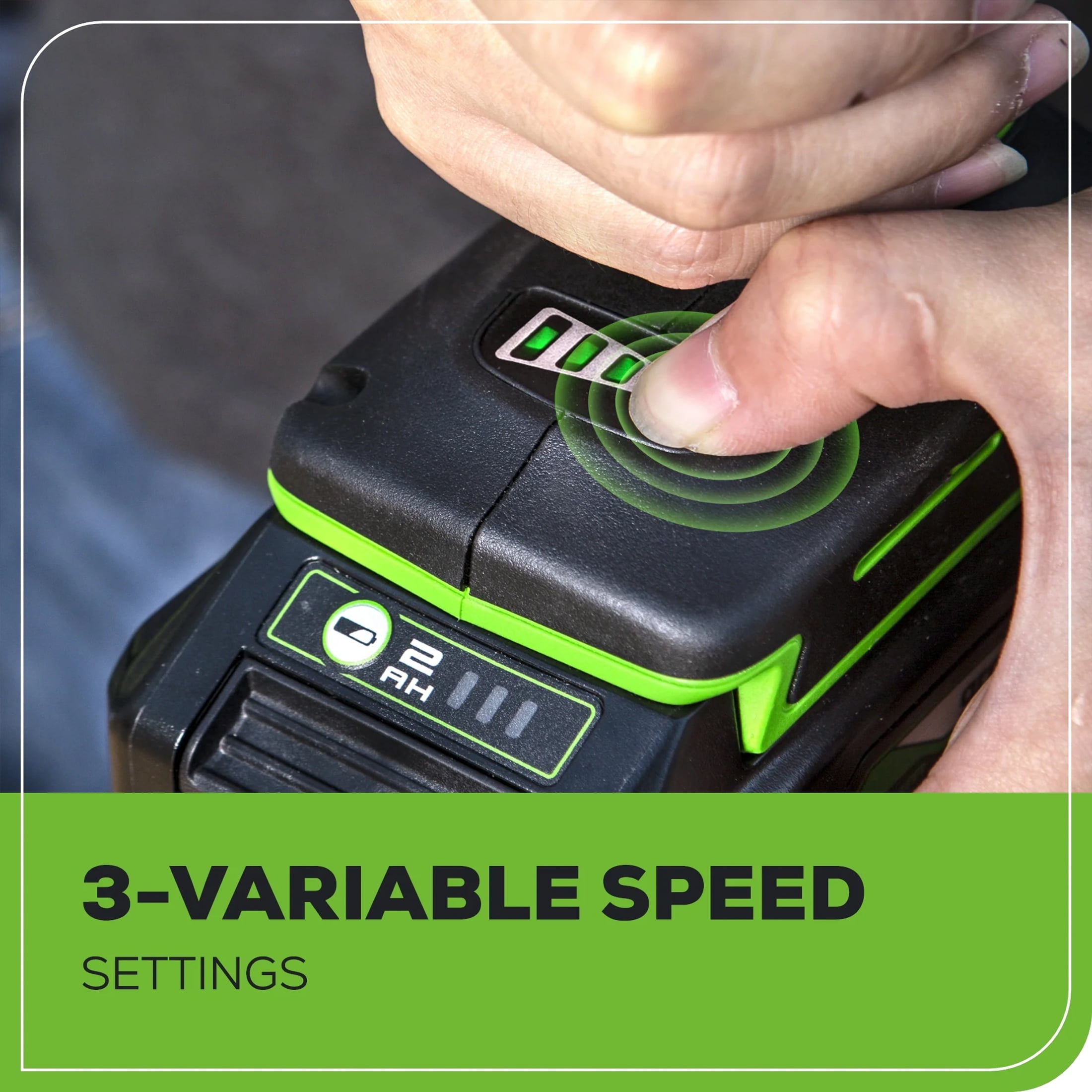 Greenworks 24V Brushless 1/4" Hex Chuck Impact Driver, Battery & Charger Not Included 3703502AZ