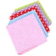 thumbnail image 4 of FELTECHELECTR 5 paquetes de telas de algodón estampadas de tejido liso, hechas a mano, para manualidades, coloridas, para patchwork, precortadas, para costura, scrapbooking (7 piezas por paquete)., 4 of 6