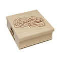 thumbnail image 1 of Onion Rings with Dipping Sauce Ketchup Fast Food Square Rubber Stamp Stamping Scrapbooking Crafting - Small 1.25in, 1 of 7