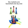 thumbnail image 4 of Six Bursts Of Rockets With Foot On The Rocket Soft Bomb EVA Outdoor Leisure Toys, 4 of 7
