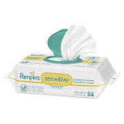 Pampers Sensitive Baby Wipes 1-Pack 84 Wipes (Select for More Options)