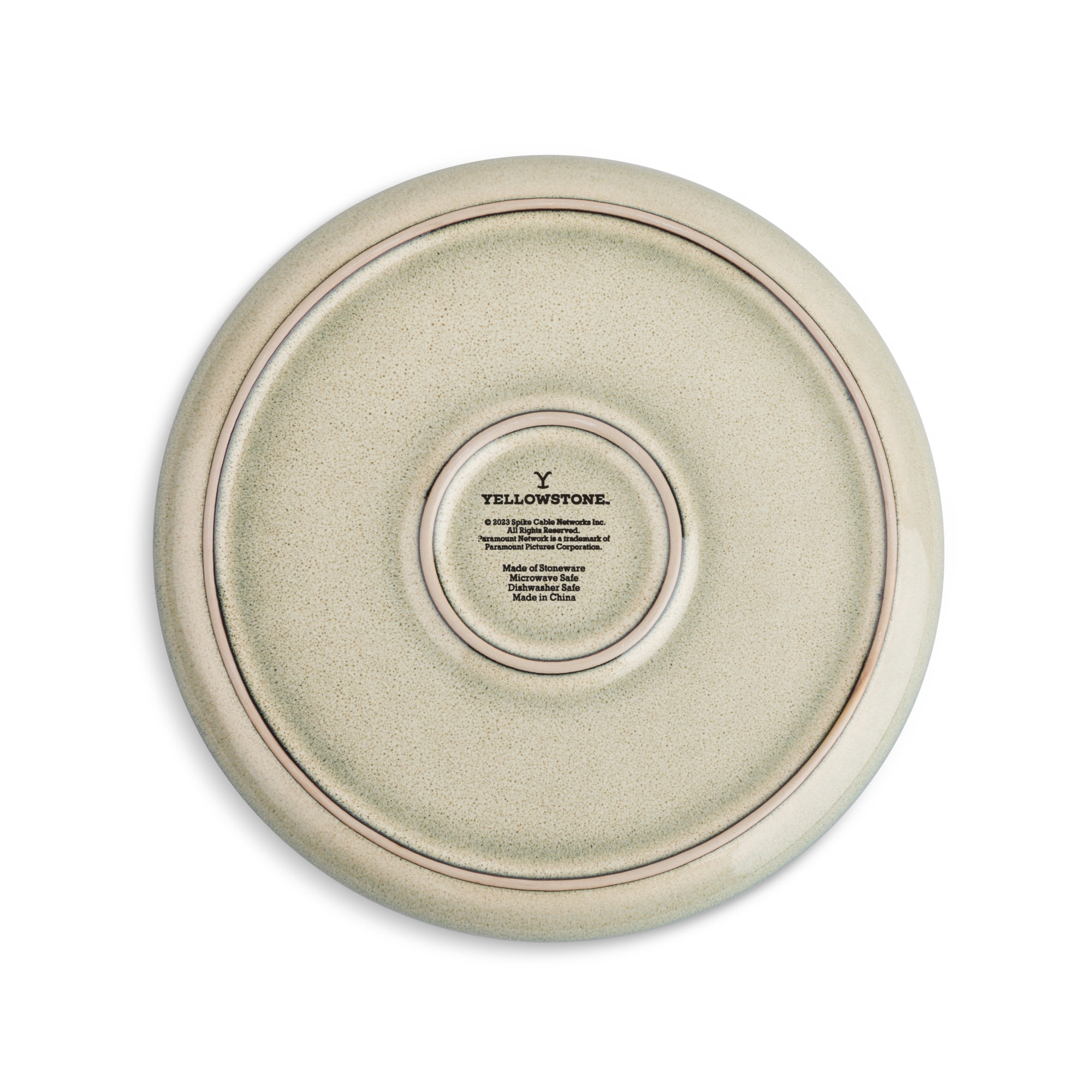(2 pack) Yellowstone Kayce Ceramic Salad Plate