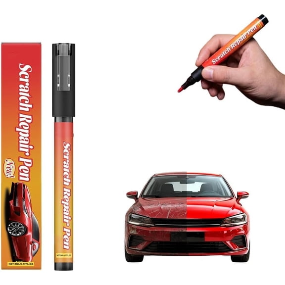 Car Scratch Removal Pen 1-Pack Auto Paint Repair Pen Brush