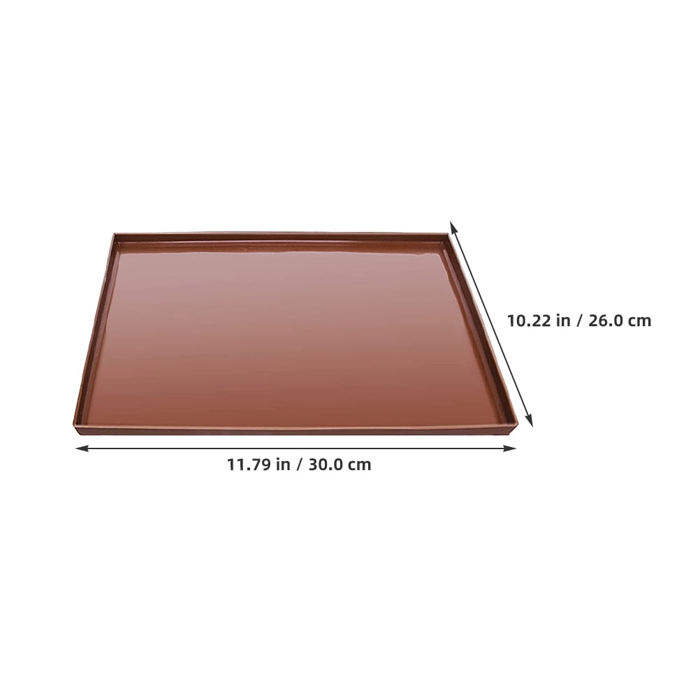WHAMVOX 4pcs Dehydrator Silicone Sheet Nonstick Silicone Tray Dehydrator Reusable Mat Dryer Oven Mat