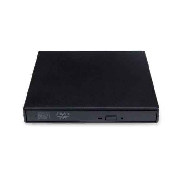 Xingzhi External PC CD Writer USB Interface Shockproof Household Living Room DVD Driver Noise Cancelling Optical Reader Black 1Set