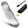 thumbnail image 1 of Garlic Press, Garlic Crusher, Garlic Press, Manual Garlic Press Stainless Steel Garlic Press, Stainless Manual Garlic Press Stainless Steel Garlic Press, Garlic Press Crusher, 1 of 5