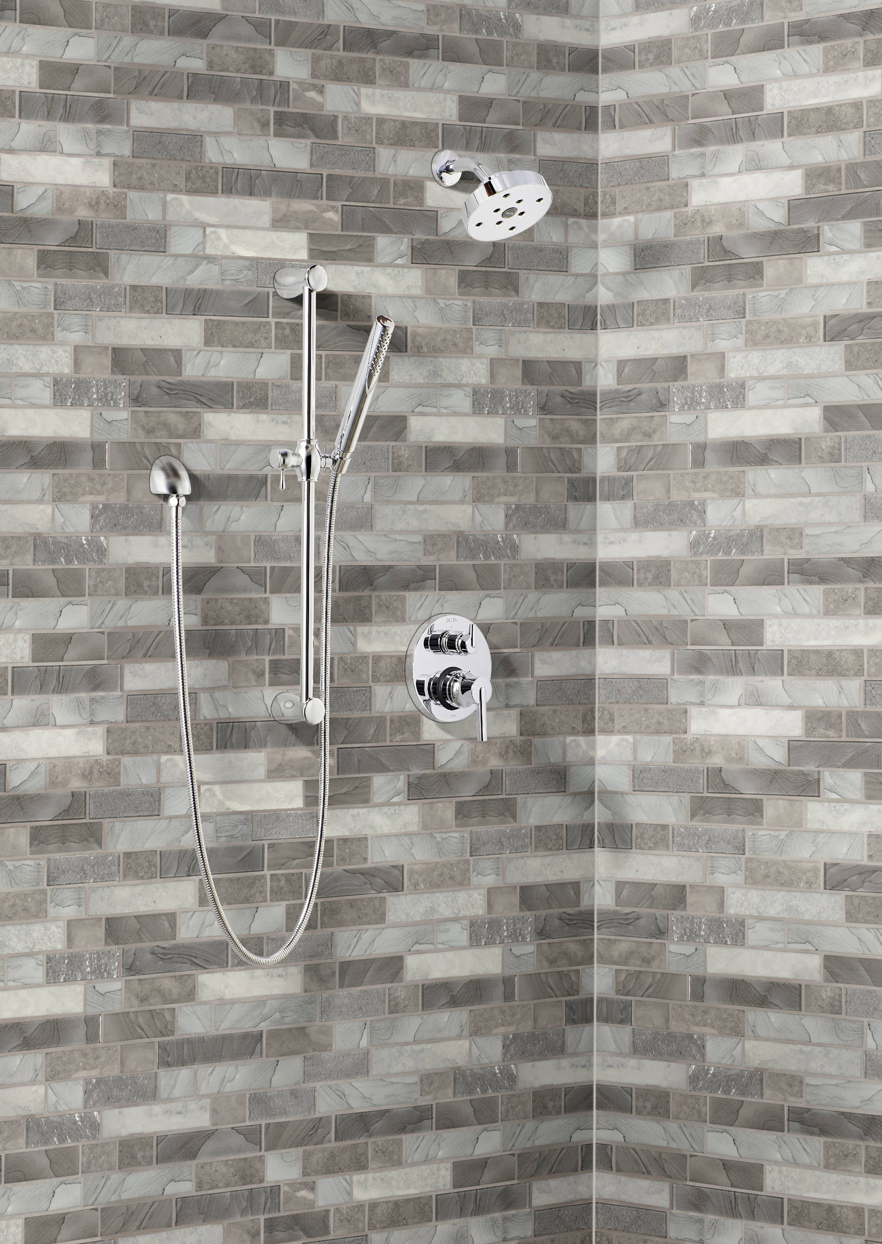 Tarvos Interlocking 11.81 in. x 11.81 in. x 6 mm Glass Mesh-Mounted Mosaic Tile (14.55 sq. ft. / case)