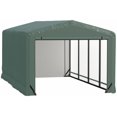 thumbnail image 1 of ShelterTube Wind and Snow-Load Rated Garage, 10x18x8 Green, 1 of 7
