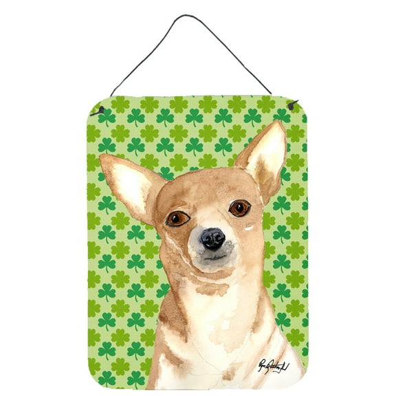 Chihuahua St Patricks Day Wall or Door Hanging Prints