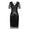 Black, variant on PrettyGuide Women's 1920s Gatsby Dress Long Fringe Vintage Sequin Art Deco Cocktail Flapper Dress