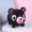 A001- Black, variant on Squeezing Squishy Relaxation Toy with Funny Tongue Out Design, Single, Black, for Desk and Relaxation Relief, Squeeze Toy