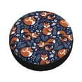 thumbnail image 2 of Kdxio Spare Tire Cover for RV Trailer, Waterproof Wheel Cover,Camper Spare Tire Cover Fit for Rv SUV Truck Travel Trailer 15 inch-Cute Foxes, 2 of 8