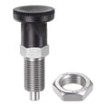 thumbnail image 1 of Unique Bargains Push Fit Ball Nose Spring Plunger M16 Stainless Steel Return Knob Plunger Non-Locking Retractable Index Plunger, 1 of 5