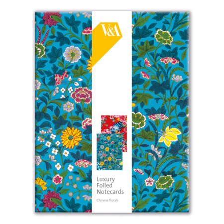 Museums & Galleries Luxury Foiled Boxed Notes V&a Museum Chinese Florals (Other)