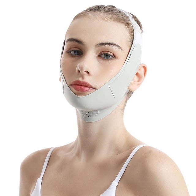 Mascarilla facial Lifting Tight Traceless V que levanta el contorno del rostro, antiflacidez, mejora la relajación, especial para dormir