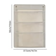 thumbnail image 3 of MMJ Wall Mounted File Organizer Hanging Document Storage Bag for Home Office School 19.69x14.76in, 3 of 6