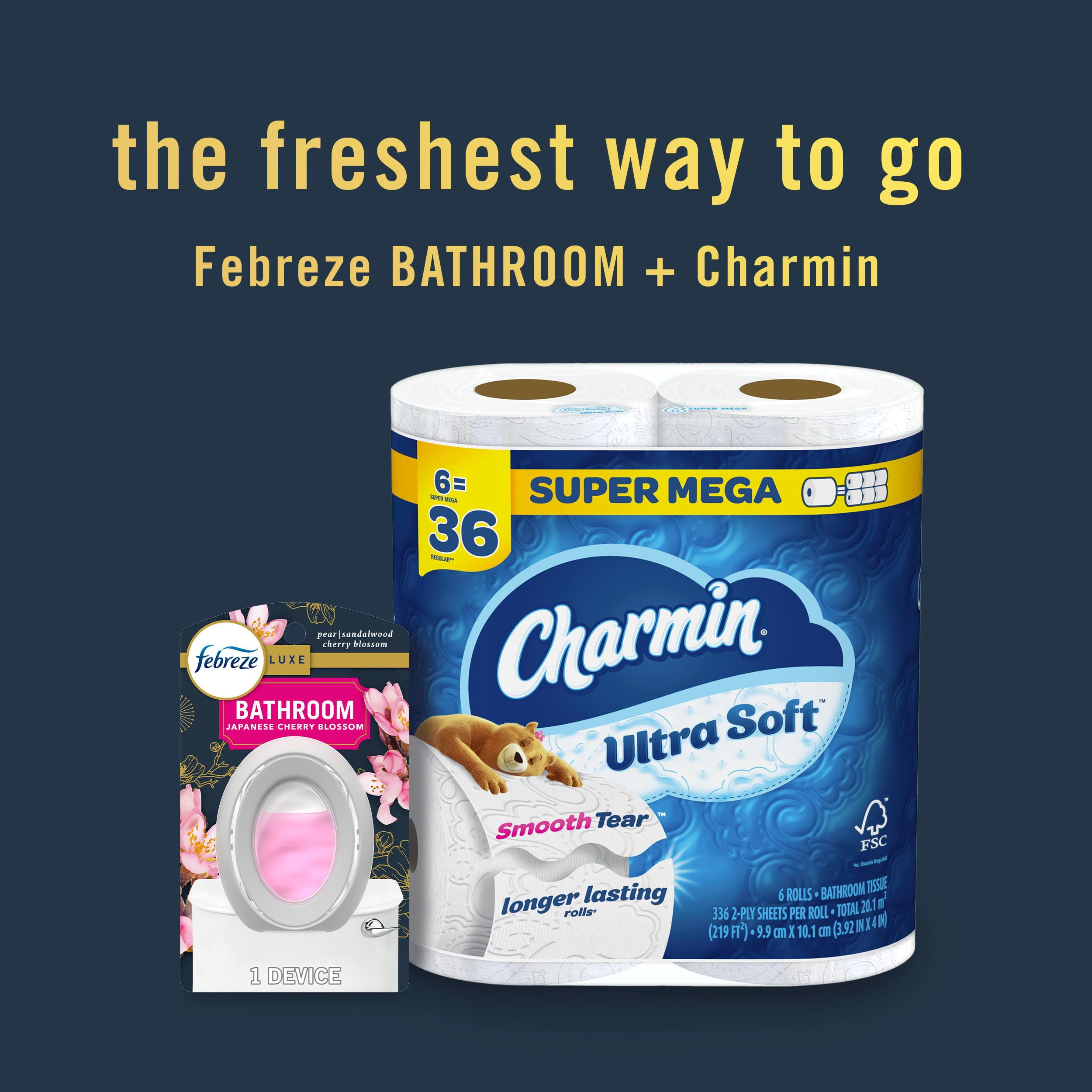 Febreze Odor Fighter Small Spaces Air Freshener Cherry Blossom, 7.5ML