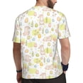 thumbnail image 2 of Wukai Easter Rabbit Print Men's Short-Sleeved Mesh T-Shirt,Quick-Dry Short Sleeve Workout T-Shirt-Medium, 2 of 8