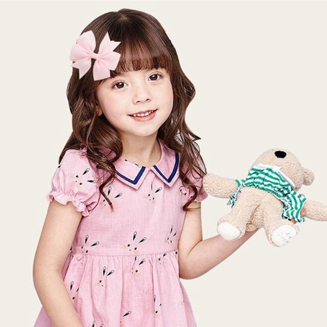 Accesorio para el cabello para niñas, 40 piezas de lazos para el cabello para niñas, lazos para el cabello para niñas, pinzas para el cabello para niñas pequeñas, tecnología innovadora