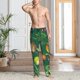 thumbnail image 2 of Balery Vegan Pantalones de pijama para hombre, pijama ultraligero, pantalón de descanso-Medium, 2 of 6