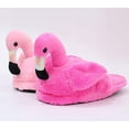 thumbnail image 4 of Chaussons Flamingo Mignons, Talon Couvrant, Chaussons en Peluche Chauds d'Hiver pour Femmes, 4 of 7