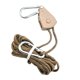 thumbnail image 5 of Colgador de cuerda de trinquete para acampar, cuerda de cordón, cuerda ligera a prueba de viento para tienda de campaña, con mosquetón de bloqueo para 4m caqui, 5 of 8