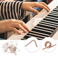 thumbnail image 2 of KAKOWELY Fournitures pour piano 88 Pcs Marteau de Réglage Ressort de piano Remplacements de Ressort de piano Accessoires de Ressort de Marteau de piano Ressort Simple pour Remplacement de Ressort de piano, 2 of 5