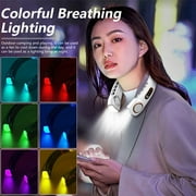 Portable Air Conditioner Mini Neck Fan with Flashlight