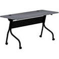 thumbnail image 1 of Lorell LLR59487 60 in. Charcoal Flip Top Training Table, Charcoal, 1 of 1