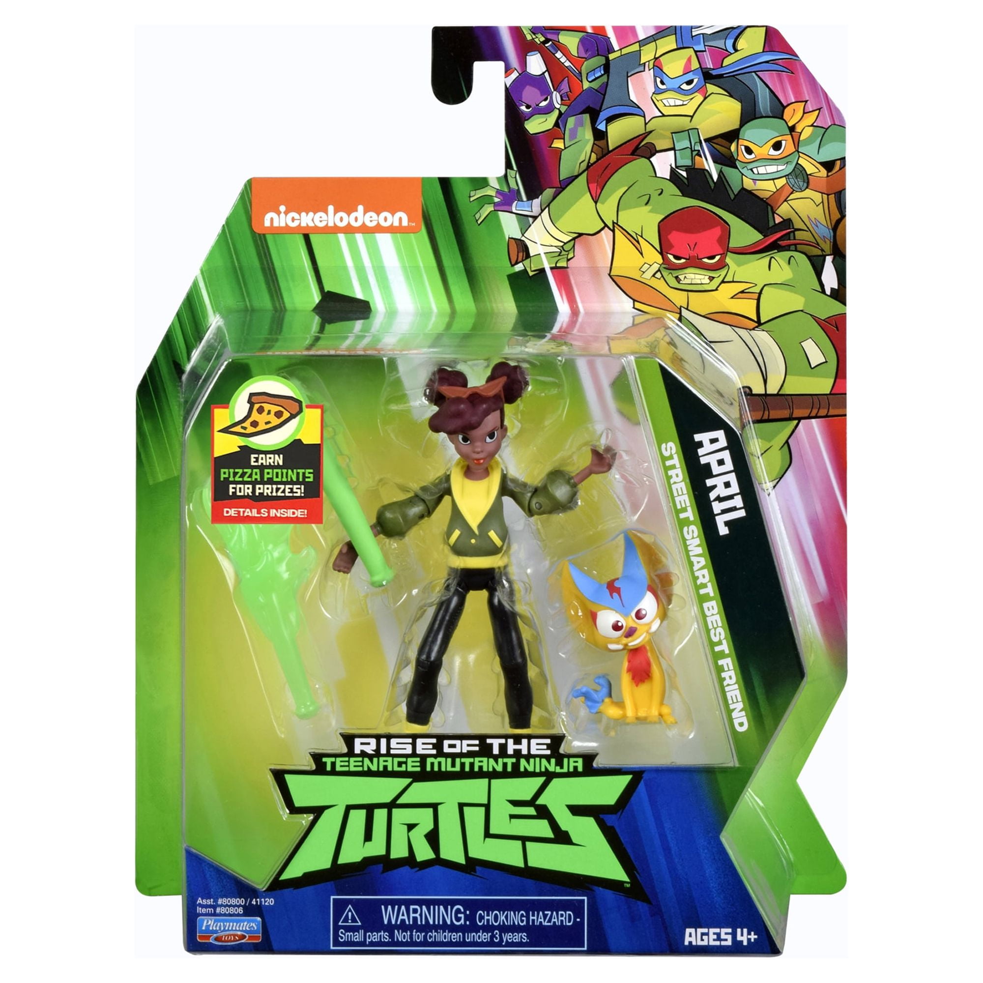 Teenage Mutant Ninja Turtles Rise of the April Action Figure Set
