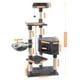 thumbnail image 1 of Cat Tree Furniture Tower Climb Activity Tree Scratcher Play House Kitty Tower Furniture Pet Play House ShopWise Round, 1 of 18