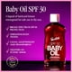 thumbnail image 2 of Aceite protector solar Vacation Baby Oil SPF 30, tamaño de viaje, 100 ml, 2 of 8