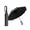 black, variant on Ring Buckle Umbrella, Hands-Free Design Wind-Resistant Ribs Auto Open for Travel Commute